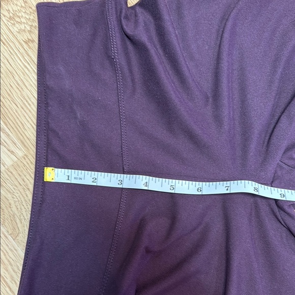 Balance Collection Purple and Orange Capris. Activewear Athletic - Picture 5 of 7